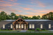 Barndominium Style House Plan - 5 Beds 2.5 Baths 2800 Sq/Ft Plan #1117-4 Exterior 