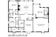 European Style House Plan - 4 Beds 4.5 Baths 4859 Sq/Ft Plan #413-892 