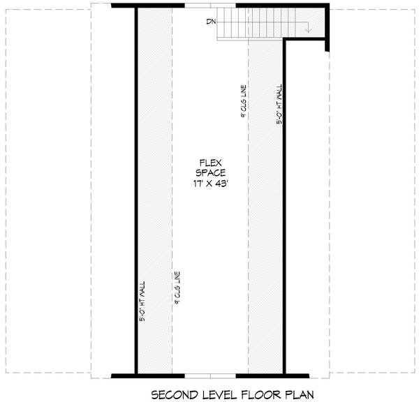 House Blueprint - Country Floor Plan - Upper Floor Plan #932-1056