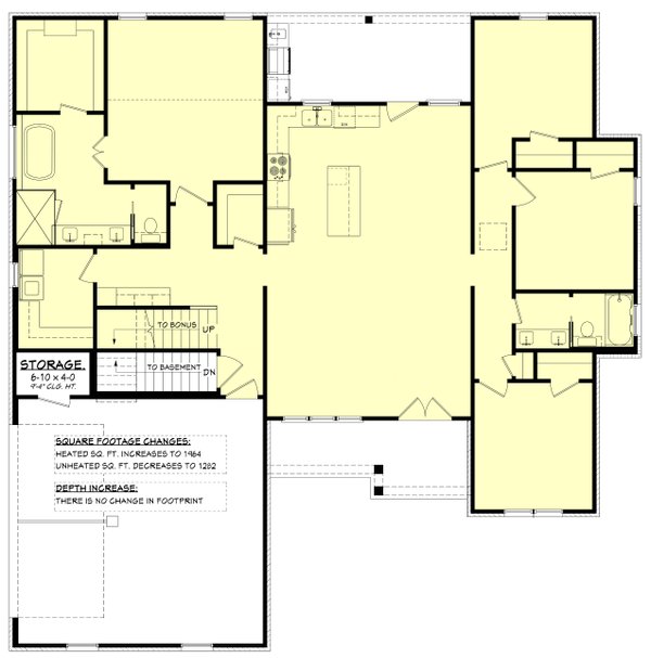 Farmhouse Floor Plan - Other Floor Plan #430-393