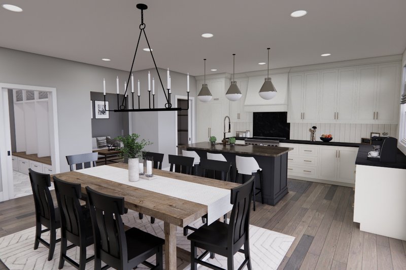 Home Plan - Interior - Dining Room 1 for Farmhouse House Plan #51-1327 - 3 bed, 2.5 bath