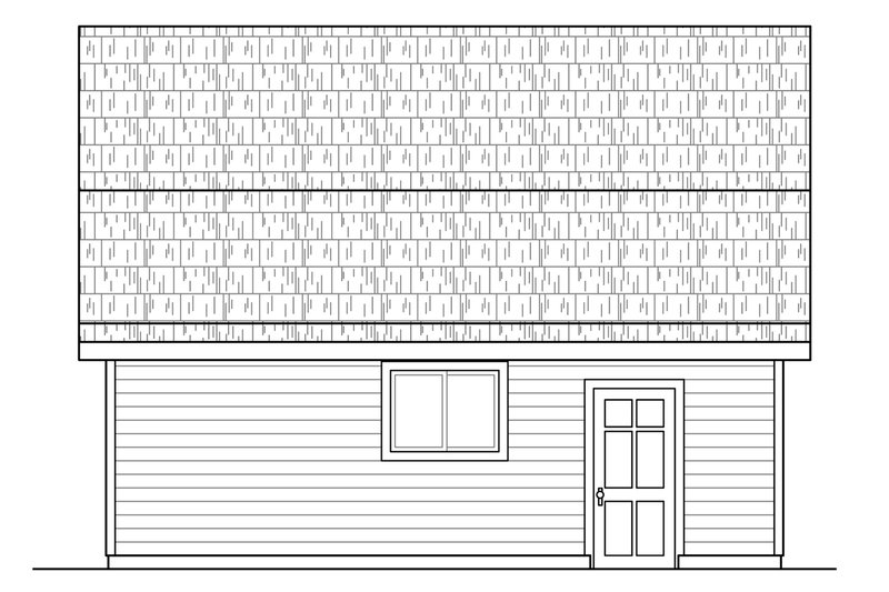 House Blueprint - Exterior - Other Elevation for Country House Plan #124-997, 0 bath