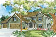 Traditional Style House Plan - 3 Beds 2.5 Baths 2802 Sq/Ft Plan #124-743 