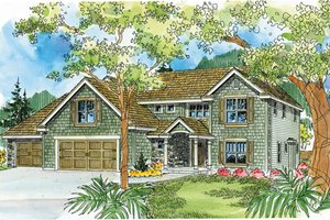 Traditional Exterior - Front Elevation Plan #124-743