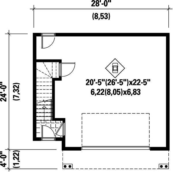 Traditional Floor Plan - Main Floor Plan #25-4755