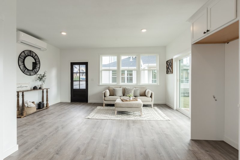 Architectural House Design - Photo 4 for Ranch House Plan #1070-182 - 1 bed, 1 bath
