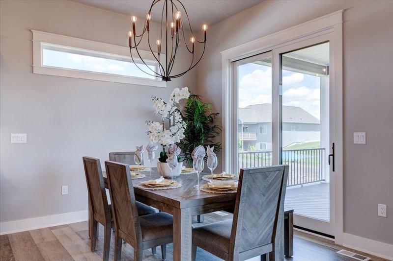 Dream House Plan - Interior - Dining Room for Modern House Plan #20-2475 - 3 bed, 2 bath
