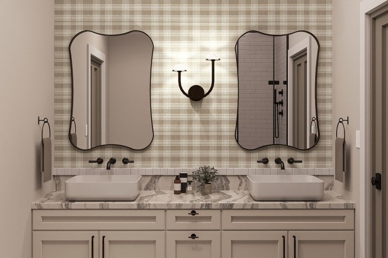 Home Plan - Interior - Master Bathroom for Traditional House Plan #455-82 - 3 bed, 2 bath