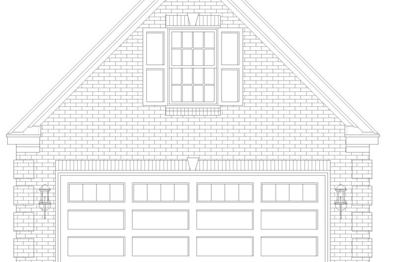 Home Plan - Exterior - Front Elevation 3 for Country House Plan #932-283, 0 bath