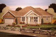 Country Style House Plan - 4 Beds 3 Baths 1894 Sq/Ft Plan #513-16 