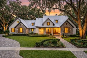 Exterior - Front Elevation 3 for Cottage House Plan #120-269 - 3 bed, 2.5 bath