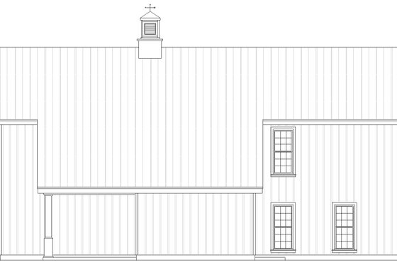 Exterior - Other Elevation 1 for Barndominium House Plan #45-625 - 3 bed, 2.5 bath