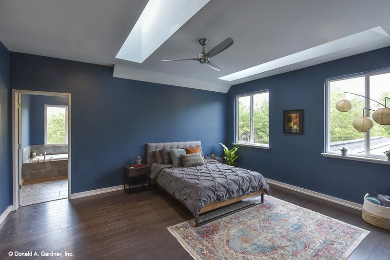 Home Plan - Interior - Master Bedroom for Contemporary House Plan #929-85 - 3 bed, 2 bath