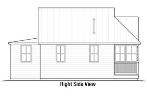 Exterior - Other Elevation 1 for Cottage House Plan #915-8 - 1 bed, 1 bath