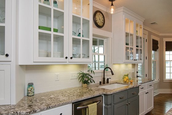 Interior - Kitchen 3 for European House Plan #929-4 - 4 bed, 4 bath