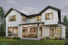 Home Plan - Traditional Exterior - Rear Elevation Plan #1066-170