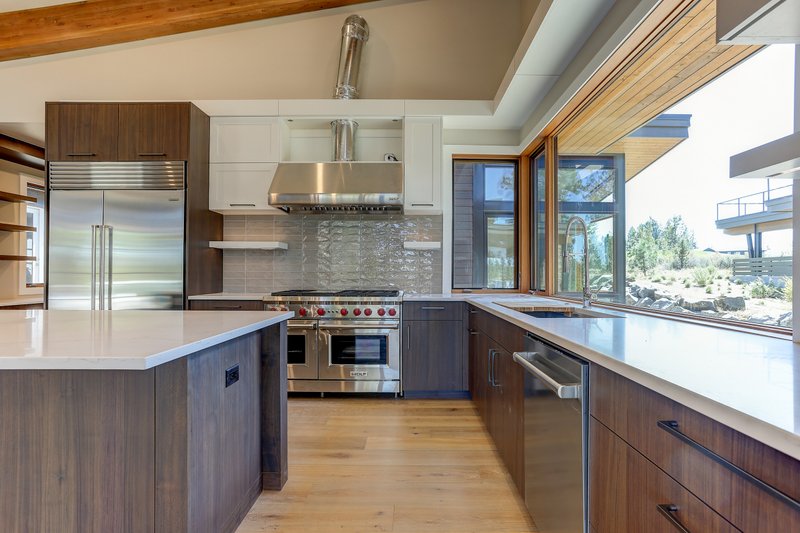 House Blueprint - Interior - Kitchen for Contemporary House Plan #892-39 - 4 bed, 4.5 bath