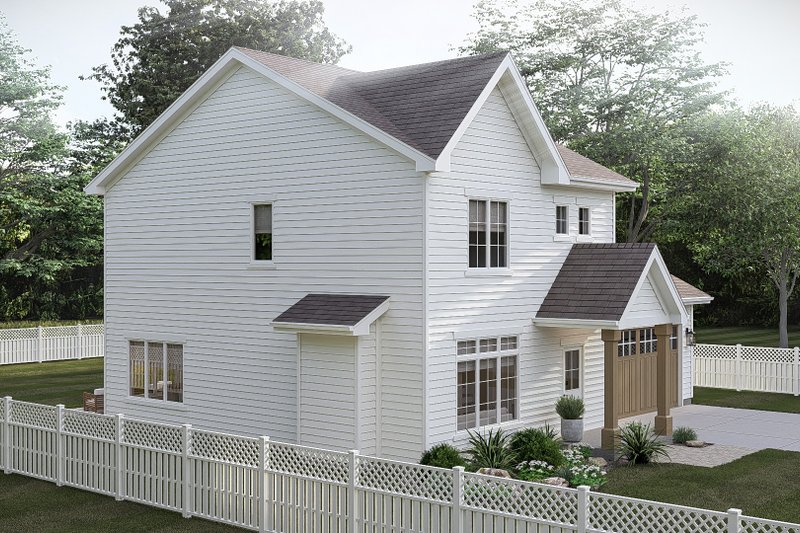 Dream House Plan - Exterior - Other Elevation for Traditional House Plan #455-782 - 3 bed, 2.5 bath