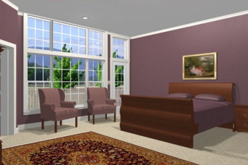 Dream House Plan - Photo 4 for Southern House Plan #56-198 - 3 bed, 2.5 bath