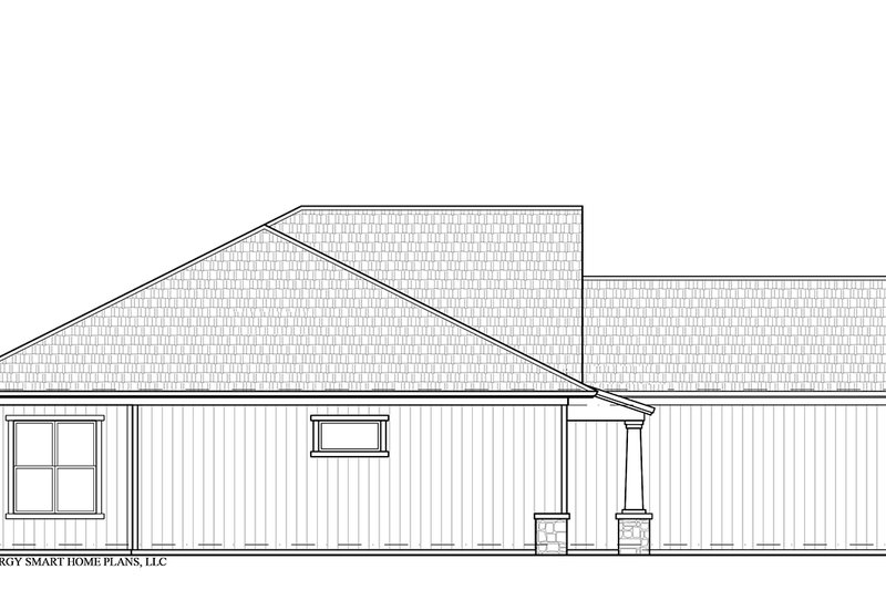 Dream House Plan - Exterior - Other Elevation 1 for Craftsman House Plan #938-95 - 3 bed, 2.5 bath