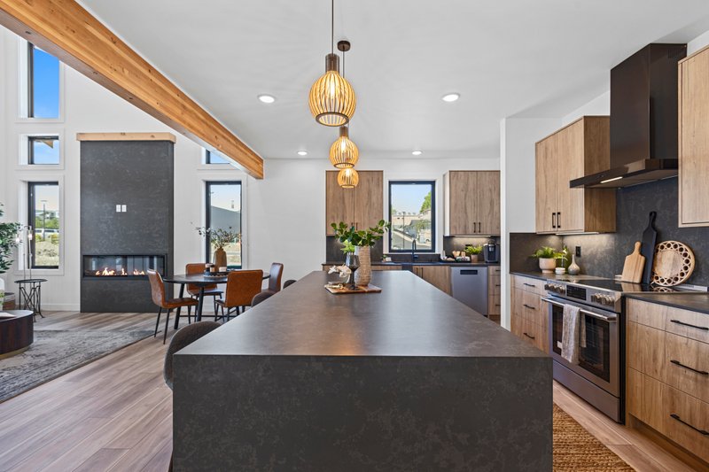 Home Plan - Interior - Kitchen 2 for Contemporary House Plan #1070-239 - 3 bed, 2.5 bath