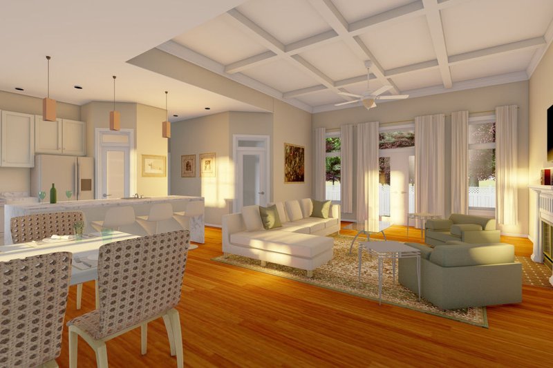 House Blueprint - Interior - Other for Farmhouse House Plan #126-240 - 3 bed, 2.5 bath