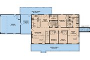 Farmhouse Style House Plan - 4 Beds 2 Baths 1800 Sq/Ft Plan #923-363 