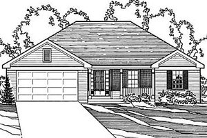 Traditional Exterior - Front Elevation Plan #31-135