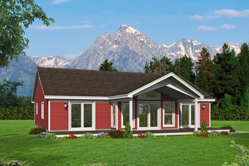 Dream House Plan - Country Exterior - Front Elevation Plan #932-61
