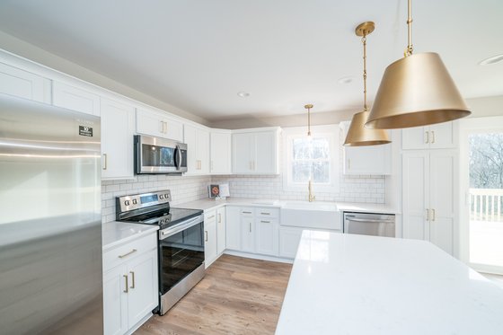 Interior - Kitchen 2 for Cottage House Plan #1116-23 - 3 bed, 2 bath