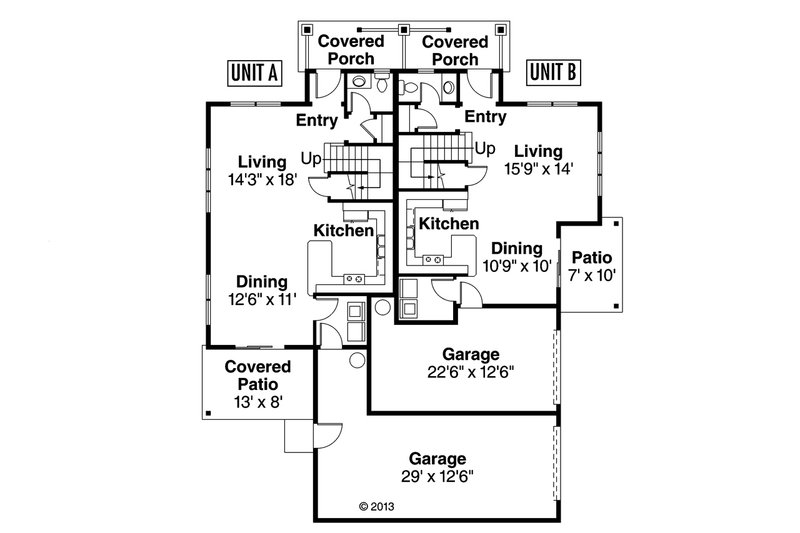 Home Plan - Floor Plan - Main Floor for Country House Plan #124-1077 - 6 bed, 6 bath