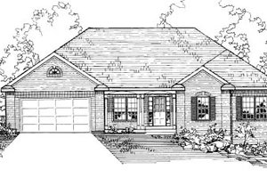 Traditional Exterior - Front Elevation Plan #31-101