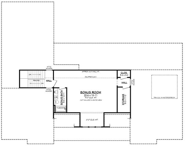 Farmhouse Floor Plan - Other Floor Plan #430-224