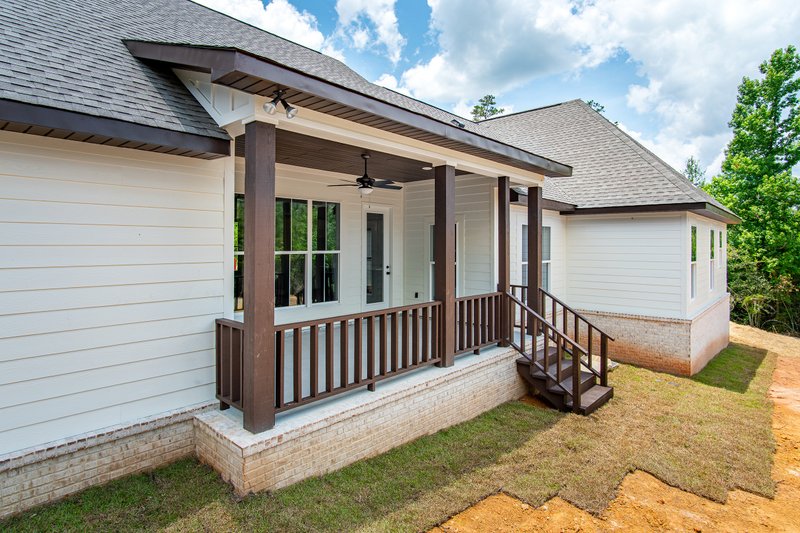 Architectural House Design - Photo 2 for Ranch House Plan #430-296 - 4 bed, 2 bath