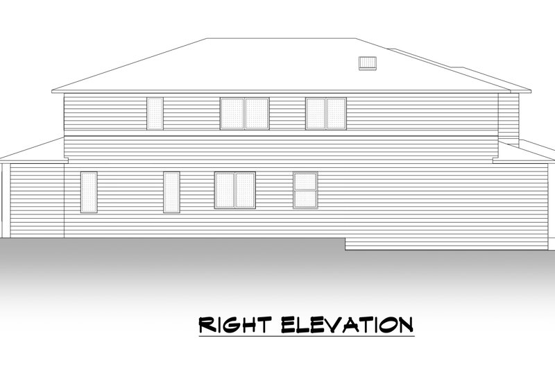 Home Plan - Photo for Contemporary House Plan #1066-131 - 5 bed, 4.5 bath