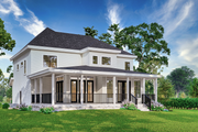 Craftsman Style House Plan - 4 Beds 4 Baths 2968 Sq/Ft Plan #119-450 