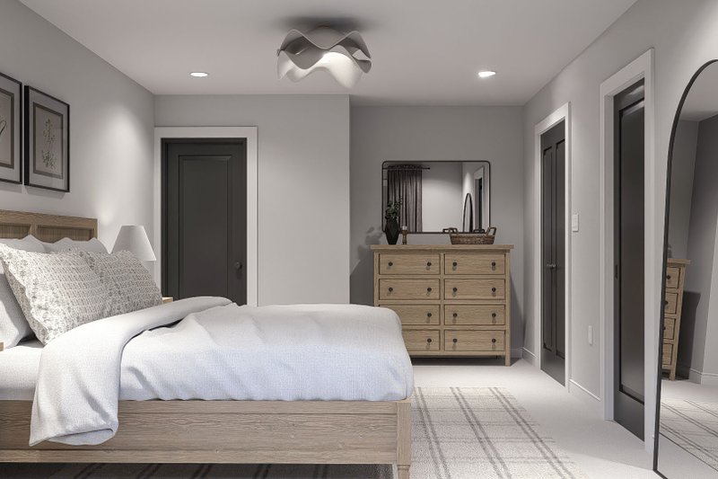 Home Plan - Interior - Master Bedroom 1 for Farmhouse House Plan #455-808 - 3 bed, 2.5 bath