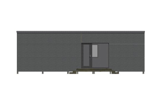Exterior - Other Elevation for Modern House Plan #549-37 - 1 bed, 1 bath