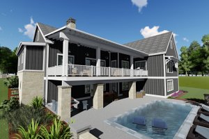 Exterior - Other Elevation 2 for Farmhouse House Plan #1069-17 - 3 bed, 2.5 bath