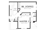 Craftsman Style House Plan - 3 Beds 2.5 Baths 1725 Sq/Ft Plan #48-552 