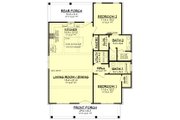 Farmhouse Style House Plan - 2 Beds 2 Baths 1257 Sq/Ft Plan #430-227 