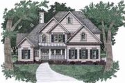 Traditional Style House Plan - 4 Beds 3.5 Baths 2587 Sq/Ft Plan #129-127 
