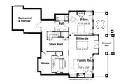 Craftsman Style House Plan - 3 Beds 3 Baths 3677 Sq/Ft Plan #928-7 