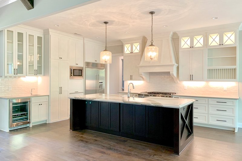 House Blueprint - Interior - Kitchen 3 for Craftsman House Plan #437-116 - 4 bed, 4 bath