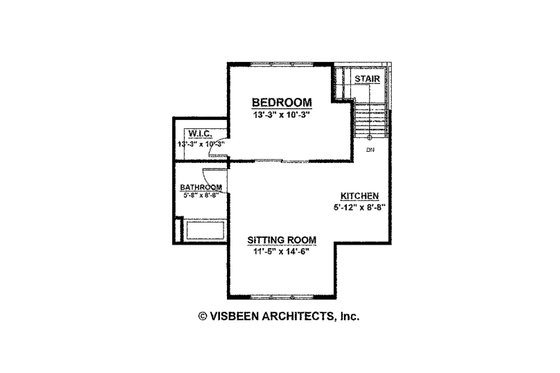 Floor Plan - Other Floor for Farmhouse House Plan #928-10 - 4 bed, 4.5 bath