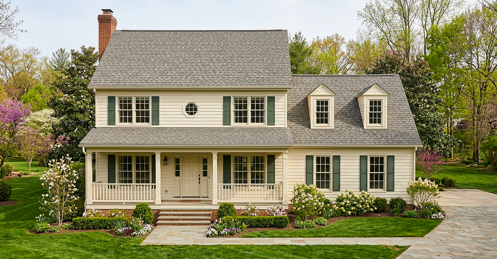 Exterior - Front Elevation 2 for Farmhouse House Plan #30-273 - 3 bed, 2.5 bath
