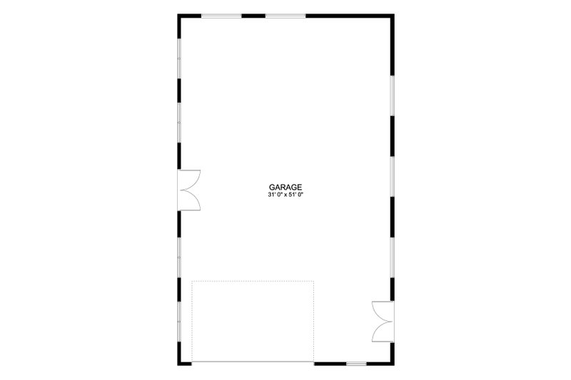Dream House Plan - Floor Plan - Main Floor for European House Plan #1060-73, 0 bath