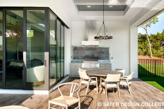 Exterior - Outdoor Living 3 for Contemporary House Plan #930-477 - 4 bed, 5 bath