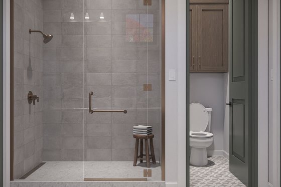 Interior - Master Bathroom 1 for Farmhouse House Plan #455-780 - 3 bed, 2.5 bath
