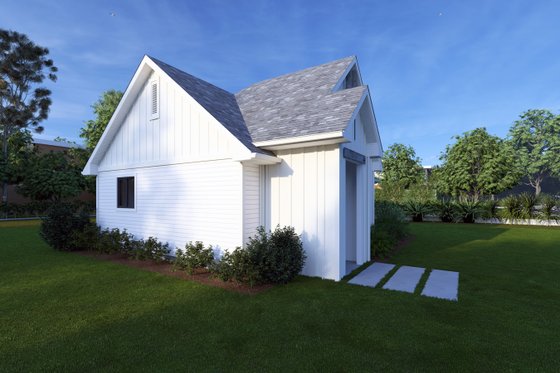 Exterior - Other Elevation for Farmhouse House Plan #1111-19 - 1 bed, 1.5 bath